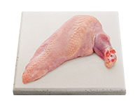 Skin-on Breast Meat with Wing Stick